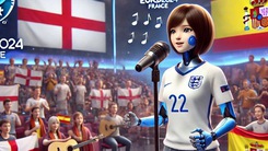 AI sáng tác bài hát cổ động chung kết Euro 2024, Anh đấu với Tây Ban Nha