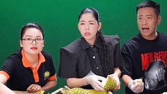 O Huyền sầu riêng xin lỗi sau khi chê Quang Linh Vlog ăn quá nhiều
