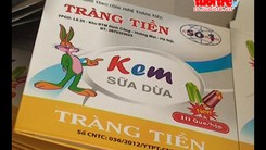 Bắt vụ sản xuất kem Tràng Tiền giả