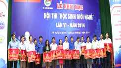 Khai mạc hội thi Học sinh giỏi nghề lần VI