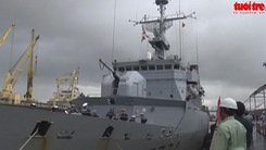 Tuần dương hạm Hải quân Pháp đến Đà Nẵng