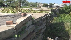 Khu tránh trú bão tiền tỉ thành vật liệu hoang phế