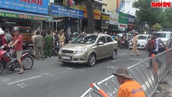 “Xe điên” tông hàng loạt ô tô xe máy, nhiều người bị thương