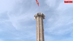 QUẢNG TRỊ: Khánh thành cột cờ Tổ quốc trên đảo Cồn Cỏ