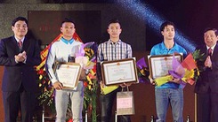Lễ đón và vinh danh 4 cầu thủ U23 Việt Nam quê Nghệ An và Hà Tĩnh