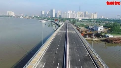 Thông xe cầu 500 tỉ bắc qua đảo Kim Cương, quận 2, TPHCM