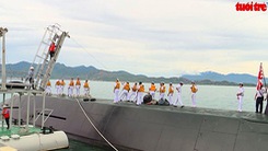 Tàu ngầm huấn luyện Kuroshio Nhật Bản đến Việt Nam