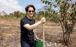 Sẽ trồng thàn mát thay cây chết khô trong dự án trồng rừng của ca sĩ Hà Anh Tuấn