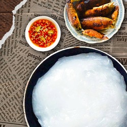 Podcast: Món ngon nhất ở vùng xứ Nẫu Bình Định, bột mì khuấy chấm nước mắm dằm cá rô đồng