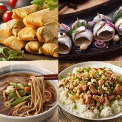 Người dân các nước thường ăn món gì trong ngày đầu năm mới?