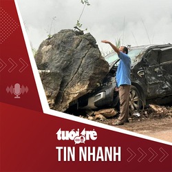 Tin tức tối 4-8: Sạt lở trên đèo Thung Khe, đá rơi đè bẹp đầu ô tô 7 chỗ