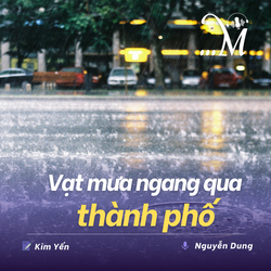 Truyện ngắn Mực Tím: Vạt mưa ngang qua thành phố