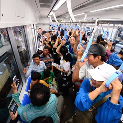 TP.HCM khai trương tuyến metro số 1, miễn phí vé trong 30 ngày đầu