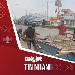 Tin tức tối 22-12: Buộc tài xế quét dọn đường vì để cát, đá trên xe rơi vãi