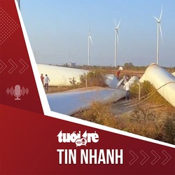 Tin tức tối 4-3: Vụ rơi cánh quạt điện gió ở Bạc Liêu làm thiệt hại khoảng 200 tỉ đồng