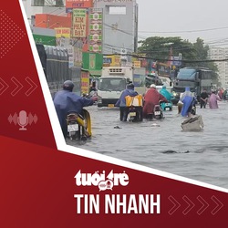 Tin tức tối 7-6: Mưa lớn trút xuống nhiều nơi ở TP.HCM làm đường ‘dậy sóng’