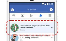 Facebook cho người dùng đánh giá quảng cáo