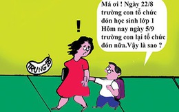 Ngày khai giảng trong… mơ!