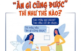 "Ăn gì cũng được" thì như thế nào?