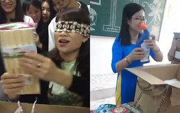 Những món quá bá đạo của học sinh tặng thầy cô ngày 20/11