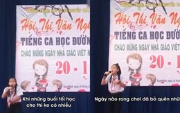Nữ sinh hát rap sôi động mừng ngày nhà giáo Việt Nam 20-11