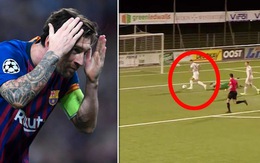 Cầu thủ nghiệp dư rê bóng qua 6 người, lừa thủ môn ghi bàn như Messi