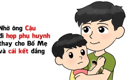 CON NÍT CON NÔI -  Nhờ ông cậu đi họp phụ huynh thay cho bố mẹ và cái kết đắng