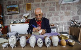 12000 lỗ thủng trên… một quả trứng: nghệ nhân Thổ Nhĩ Kỳ phá kỷ lục thế giới