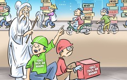 Bụt hiện lên hỏi vì sao xe ôm khóc?