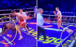 Võ sĩ 'ăn hành' liên tục vì đi 'giày trượt băng' đánh boxing