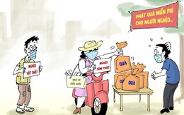 Nghèo nhân cách cũng được nhận quà từ thiện