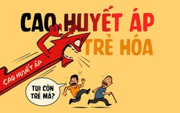 Đâu cần già mới bị huyết áp cao!