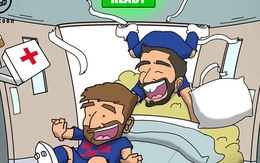 Nhờ COVID-19, Suarez, Messi kịp bình phục chấn thương