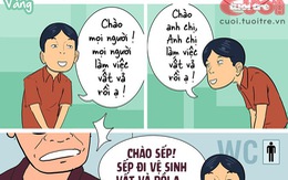 Sếp làm việc vất vả rồi, có cần em giúp một tay không ạ?