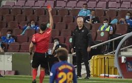 Giả tiếng còi trọng tài, HLV nổi tiếng ở La Liga lãnh thẻ đỏ trực tiếp