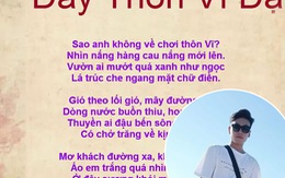 Nam sinh lười học phổ nhạc 'Đây thôn Vĩ Dạ' thành bản ballad siêu hot