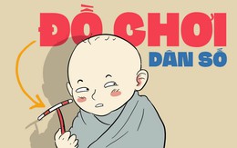 Vừa ra đời, bé trai đã được tặng 'Đồ chơi dân số'