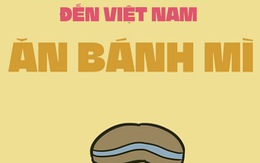 Anh trai Jonathan Galindo đến Việt Nam ăn bánh mì