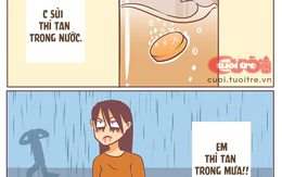 C sủi thì tan trong nước, còn em thì sao?