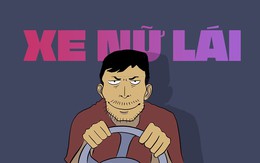 Xe nữ lái thì thôi, nhường đường cho lành