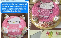 Đặt bánh kem qua mạng, ngỡ ngàng nhận 'hàng y thật', khách hàng dễ tính cũng phải phật lòng!