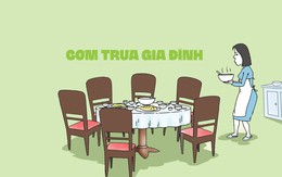 Cơm trưa gia đình, cấm bàn chuyện công việc