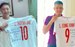 Huỳnh Đức, Công Vinh ký tặng áo thi đấu nhân dịp 'Vua bóng đá' Pele 80 tuổi