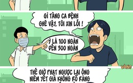 Khẩu trang thì không đeo, chỉ lý sự là giỏi