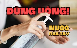 Mỹ: Xin người dân đừng uống nước rửa tay