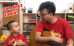 Bố con bé Sâu 'đốn tim' cộng đồng mạng khi hát động viên Đà Nẵng mùa COVID-19