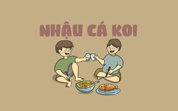 Trộm cá Koi giá trăm triệu om dưa, nướng nghệ làm mồi nhậu