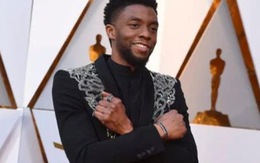 Vợ Chadwisk Boseman rưng rưng thay chồng nhận giải 'Quả cầu vàng'