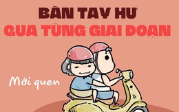 'Bàn tay hư' qua từng giai đoạn tình cảm