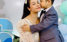 Giữa lúc kiện tụng, Nhật Kim Anh hạnh phúc vì được mừng sinh nhật con trai tại nhà chồng